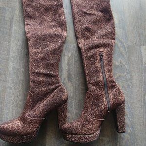 Women's over the knee boots